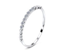 CZ Silver Rings NSR-2427